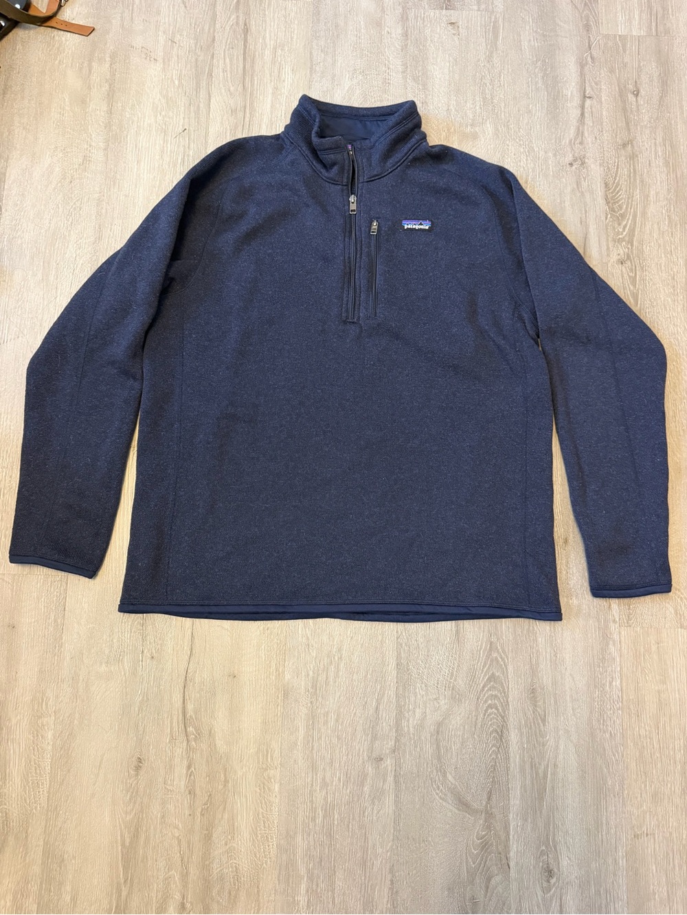 Patagonia Men's Dark Navy Half-Zip Fleece Pullover